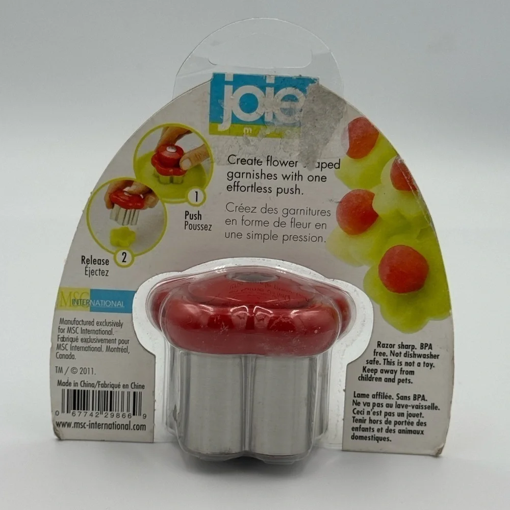 New Joie Flower Power Decorative Culinary Cutter
